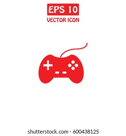 Game console joystick Vector Icon.