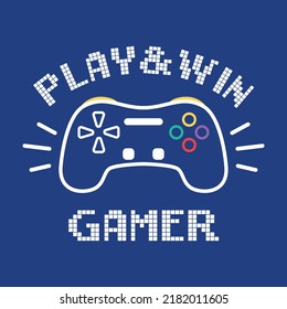 game console joystick vector illustration