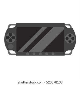 Game console joystick vector illustration