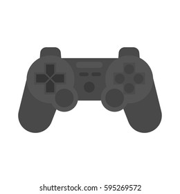 Game console joystick vector illustration