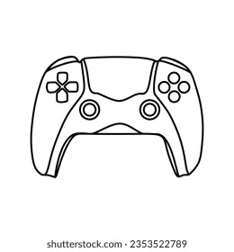 a game console made into a vector