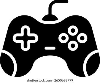Game Console Modern Black Icon Design