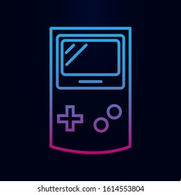 Game console nolan icon. Simple thin line, outline vector of web icons for ui and ux, website or mobile application