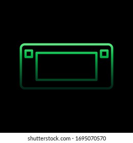 game console nolan icon. Simple thin line, outline vector of internet things icons for ui and ux, website or mobile application