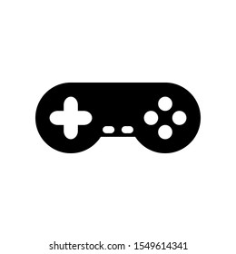 Game console on white background. Vector illustration.