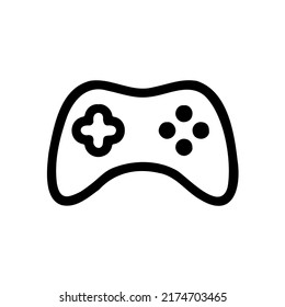 Icono aislado de esquema de juego o consola.