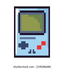 Pixelart-Symbol der Spielkonsole einzeln