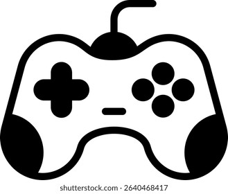 Game Console Semi Solid Icon Design