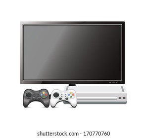 Game Console With TV