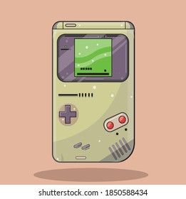 Game console vector art design