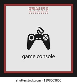 game console  vector icon