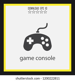 game console   vector icon