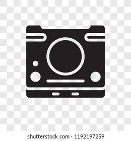 Game console vector icon isolated on transparent background, Game console transparency logo concept