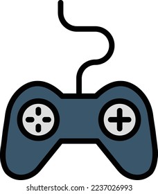 Game Console Vector Icon which is suitable for commercial work and easily modify or edit it
