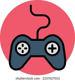 Game Console Vector Icon which is suitable for commercial work and easily modify or edit it
