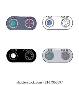 game console vector type icon