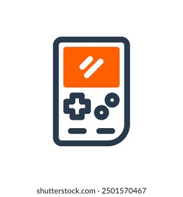 Game Console Y2K Vector Icon Illustration