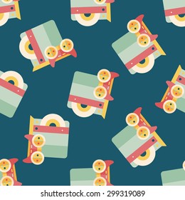 Game consoles flat icon,eps10 seamless pattern background