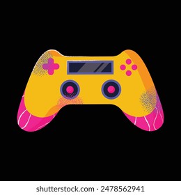 Game consoles. Vintage retro gadgets electronic devices. Mobile phone, portable music player, games. Gamepad consoles for nerd vintage assets in retro style. Vector illustration isolated on background