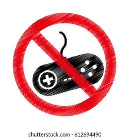 game control with denied sign