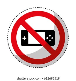 game control with denied sign