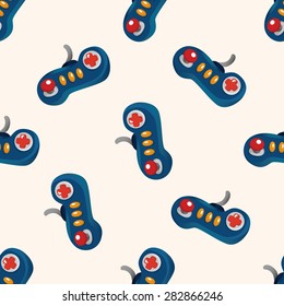 game control ,seamless pattern