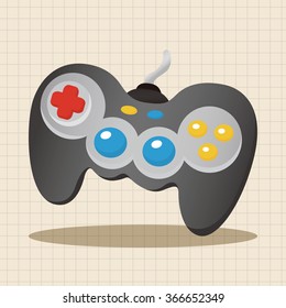 game control theme elements