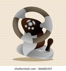 game control theme elements