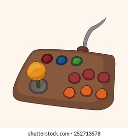 game control theme elements vector,eps