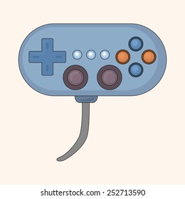 game control theme elements vector,eps