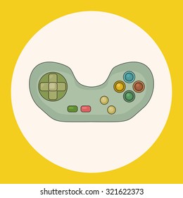 game control theme elements vector,eps
