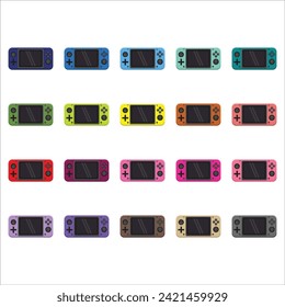Game Controller Clipart Set Design bundle 