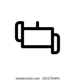 Game Controller and Console Line Icon Logo Illustration Vector Isolated. Game Controller and Console Icon-Set. Suitable for Web Design, Logo, App. 