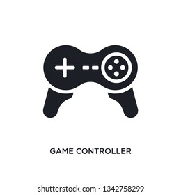 game controller cross isolated icon. simple element illustration from ultimate glyphicons concept icons.