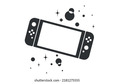 Game controller design template icon. Gamepad
 Game controller design template icon. 