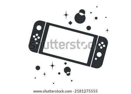 Game controller design template icon. Gamepad
 Game controller design template icon. 