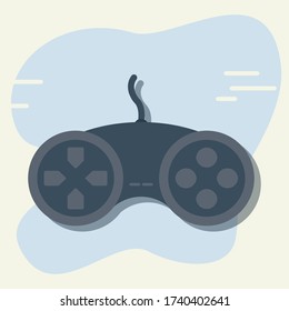 Game controller design vector illustration. Gaming concept