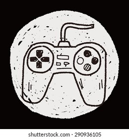 game controller doodle