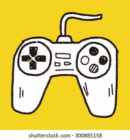 game controller doodle