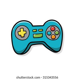 game controller doodle