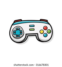 game controller doodle