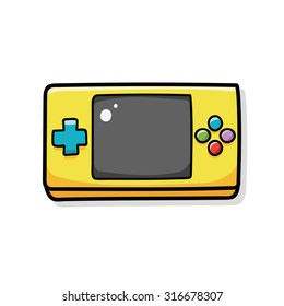 game controller doodle