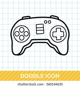 game controller doodle