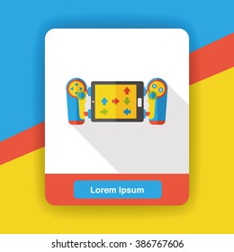 game controller flat icon