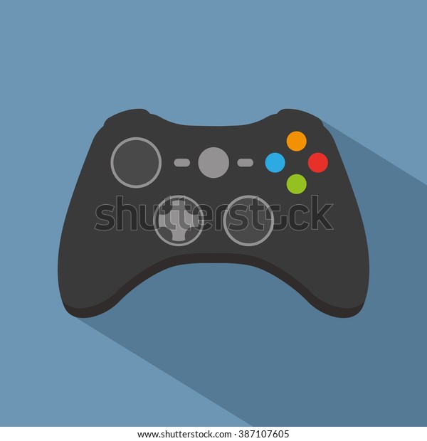 playstation controller flat icon