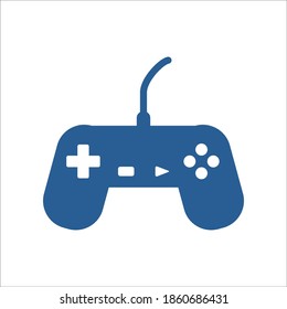 Game Controller Flat Icon Vector Logo Template Illustration