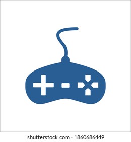 Game Controller Flat Icon Vector Logo Template Illustration