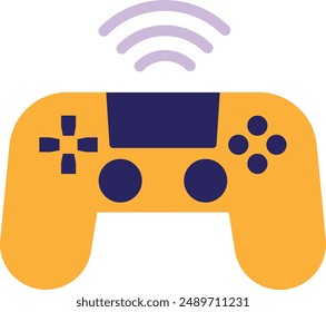 Game Controller Gamepad Icon Vector Flat Illustration