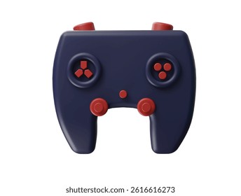 game controller icon 3d illustration render

