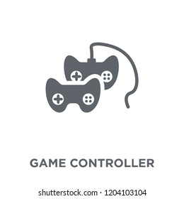 Game controller icon. Game controller design concept from Entertainment collection. Simple element vector illustration on white background.